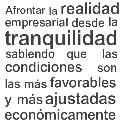 Afrontar la realidad empresarial desde la tranquilidad